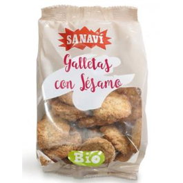 SANAVI Galletas de Sésamo Bio 250Gr