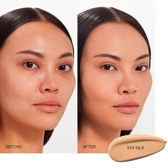 Shiseido SYNCHRO SKIN Self-Refreshing Foundation SPF30 Tono #310 30 ml - Base de Maquillaje Líquida de Larga Duración 24h