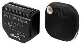Shelly Shutter + BLU Button Tough 1 Controlador WiFi Bluetooth