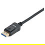 EQUIP Cable DisplayPort 2.1 119271, 1m, Macho a Macho, Negro, Soporta 16K/60Hz y 40Gbps
