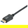 EQUIP Cable DisplayPort 2.1 119271, 1m, Macho a Macho, Negro, Soporta 16K/60Hz y 40Gbps