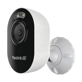 Reolink RL-E450 Lumus Serie Cámara de Seguridad IP 4K Interior/Exterior con Visión Nocturna IP66 Alexa Google Asistente