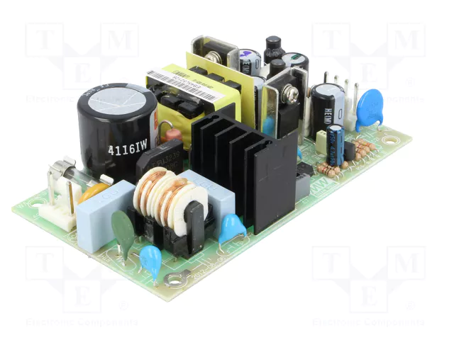 MEAN WELL PD-2515 24W Alimentador Abierto de 2 Salidas