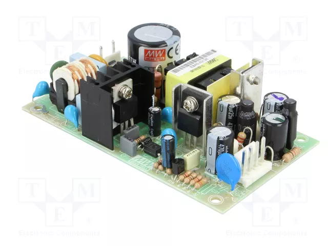 MEAN WELL PD-2515 24W Alimentador Abierto de 2 Salidas