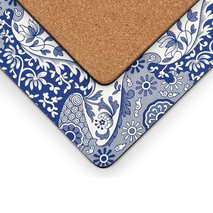 Spode Blue Italian Set de 4 Individuales de Corcho 40,1x29 cm Spode Blue Italian Set de 4 Individuales de Corcho 40,1x29 cm