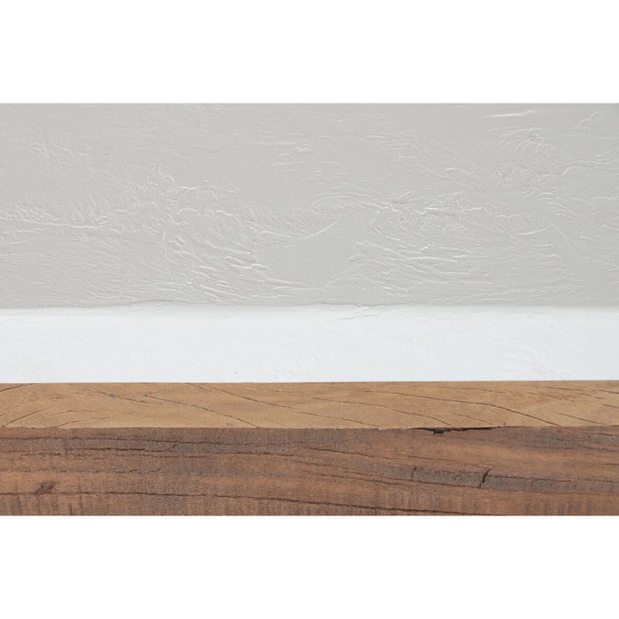 DKD Home Decor Consola de Madera de Mango Reciclada con Ruedas Formentera Meub