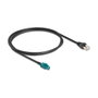 DeLOCK 90697 Cable Coaxial HSD Z Hembra a RJ45 Macho 1 m