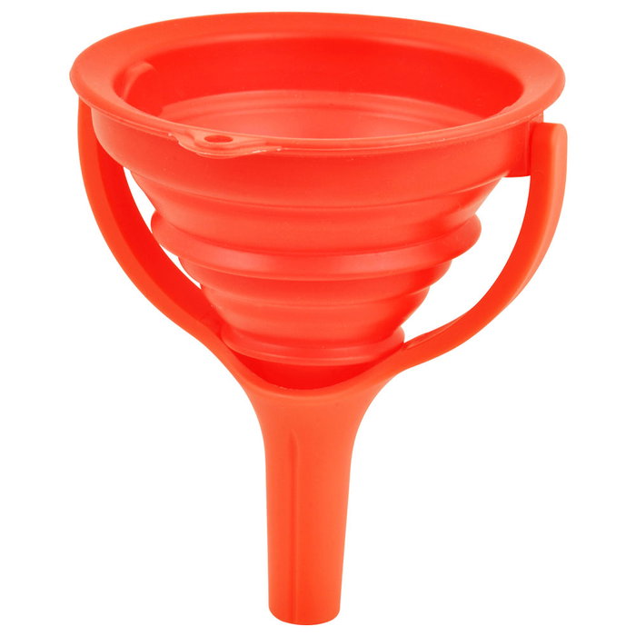 Embudo Retráctil DAY Diámetro 12 cm Apto Uso Alimentario Flexible Plegable Embudo Retráctil DAY Diámetro 12 cm Apto Uso Alimentario Flexible Plegable