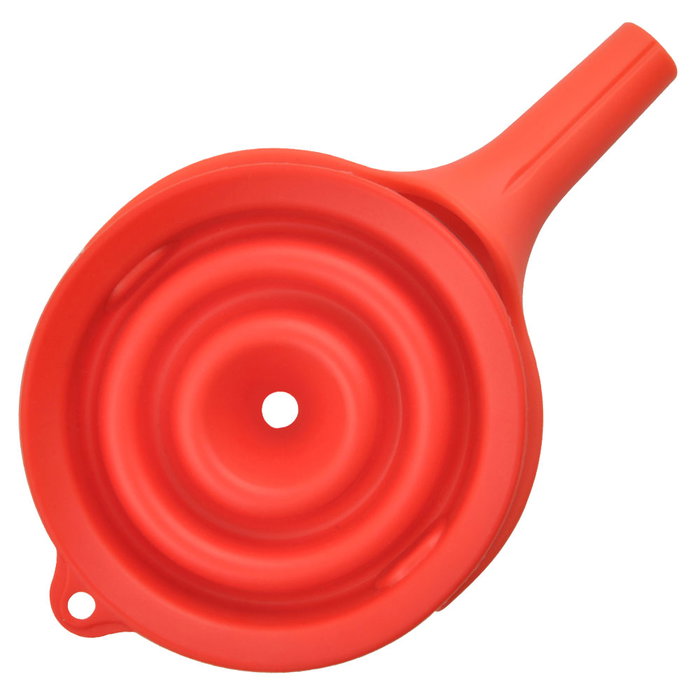 Embudo Retráctil DAY Diámetro 12 cm Apto Uso Alimentario Flexible Plegable Embudo Retráctil DAY Diámetro 12 cm Apto Uso Alimentario Flexible Plegable