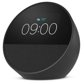 Amazon Echo Spot 2024 Negro con Alexa Pantalla Táctil 7.19 cm (2.83")