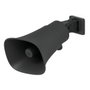 Ubiquiti Networks Altavoz UP-AI-Horn-Speaker-B Negro, IP66, 120dB, Alimentación PoE, para Intercomunicación AI, Montaje en Pared o Poste