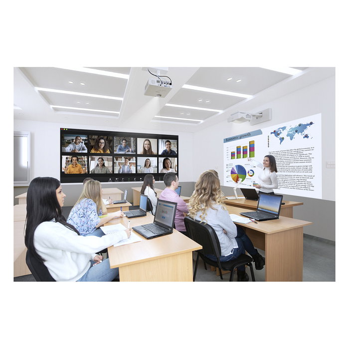 Epson EB-L265F Proyector Láser 3LCD Full HD 4600 Lúmenes 16:9 HDMI USB WiFi Negro