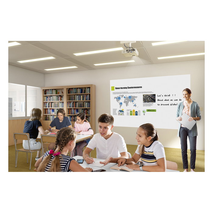 Epson EB-L265F Proyector Láser 3LCD Full HD 4600 Lúmenes 16:9 HDMI USB WiFi Negro