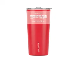 Antartik Vaso térmico Mono tapa hermética rojo 520 ml