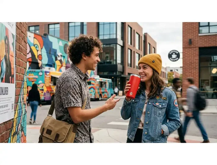 Antartik Vaso térmico Mono tapa hermética rojo 520 ml