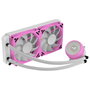 Aerocool NMIRAGEL240PK, Refrigeración Líquida CPU, 2 Ventiladores 12cm ARGB, TDP 400W, Rosa