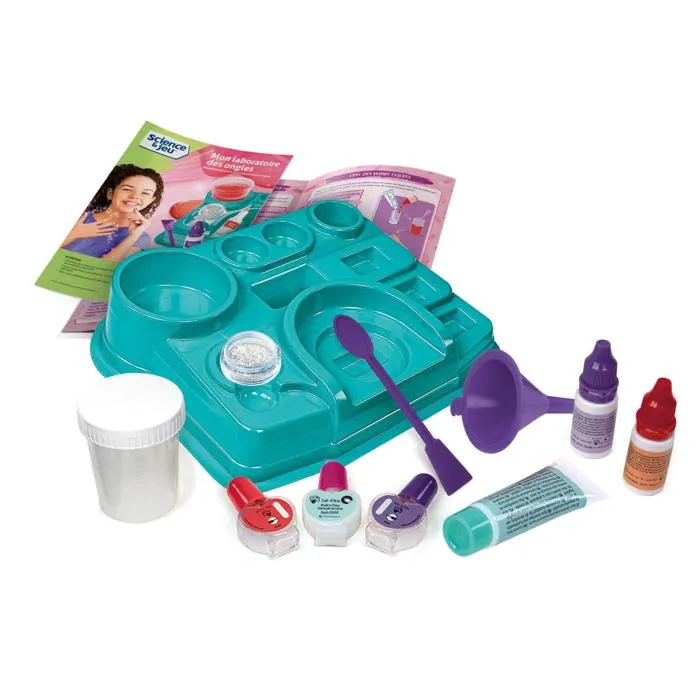 Clementoni CLE1693315413634 - Mi laboratorio de uñas