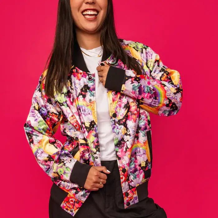 The Care Bears x Universal Monsters by Loungefly Chaqueta bomber talla L