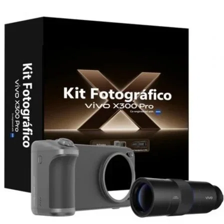 Vivo Kit Cámara para SmartPhone X300 Pro Extensor Teleobjetivo ZEISS 2,35x