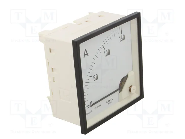 LUMEL Amperímetro para panel 0÷150A DC Clase 1,5 MA19