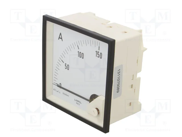 LUMEL Amperímetro para panel 0÷150A DC Clase 1,5 MA19