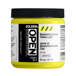 Golden OPEN Colores Acrílicos Benzimidazolona Amarillo Claro 237 M