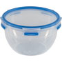 Emsa Clip & Close Recipiente de Alimentos Redondo 2,6 L Transparent/Blue