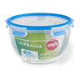 Emsa Clip & Close Recipiente de Alimentos Redondo 2,6 L Transparent/Blue