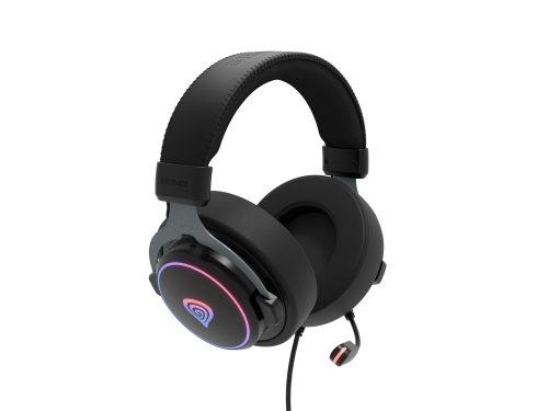 GENESIS Neon 764 Auriculares Gaming USB 7.1 RGB Negro