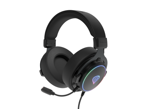 GENESIS Neon 764 Auriculares Gaming USB 7.1 RGB Negro