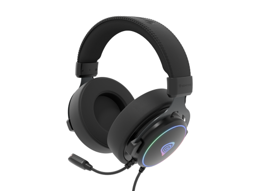 GENESIS Neon 764 Auriculares Gaming USB 7.1 RGB Negro