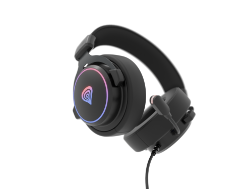 GENESIS Neon 764 Auriculares Gaming USB 7.1 RGB Negro
