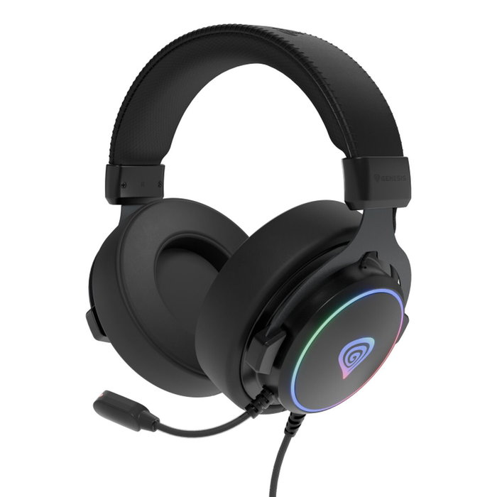 GENESIS Neon 764 Auriculares Gaming USB 7.1 RGB Negro