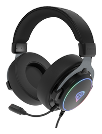 GENESIS Neon 764 Auriculares Alámbrico Diadema Juego USB Tipo A Negro Sonido Virtual 7.1 RGB