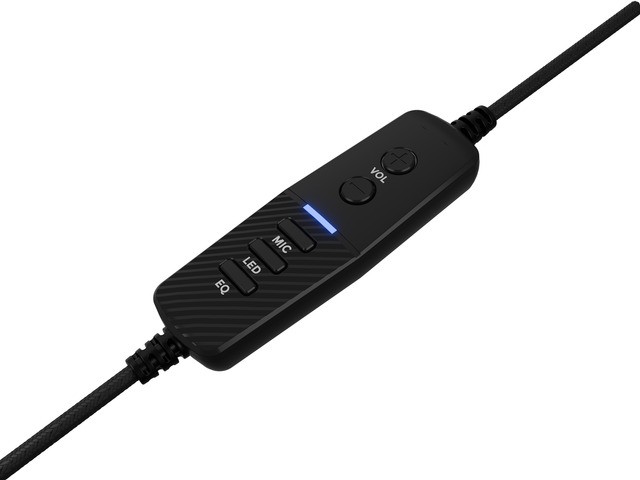 GENESIS Neon 764 Auriculares Gaming USB 7.1 RGB Negro