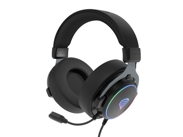 GENESIS Neon 764 Auriculares Gaming USB 7.1 RGB Negro