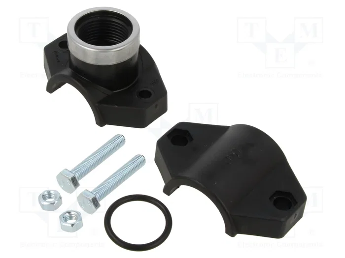 GEBO Conector de apriete Plast para tuberías PE 40 x 1 de polipropileno GEBO Conector de apriete Plast para tuberías PE 40 x 1 de polipropileno