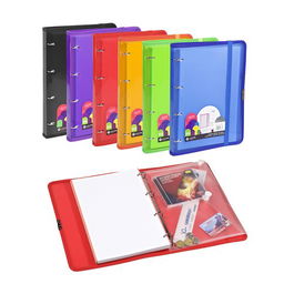 Carpebloc Carchivo Dune Pp A4 4 An.Mixtas 20Mm Con Rec. 120 Hj. Cuadric.4X4 Naranja (Set de 3)