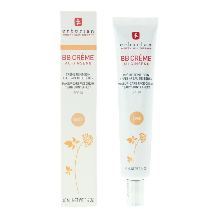 Erborian BB Cream Au Ginseng SPF20 Dorado 40 ml Erborian BB Cream Au Ginseng SPF20 Dorado 40 ml