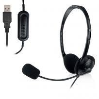 Ewent Auricular EW3568 con Micrófono
