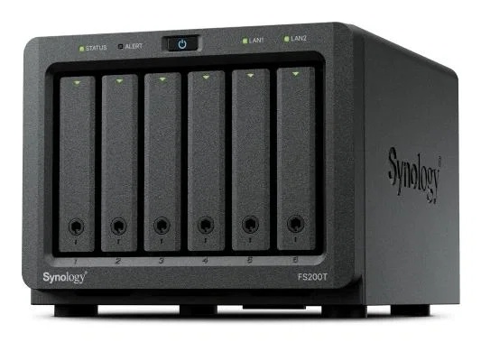 Synology FS200T NAS de escritorio de 6 bahías