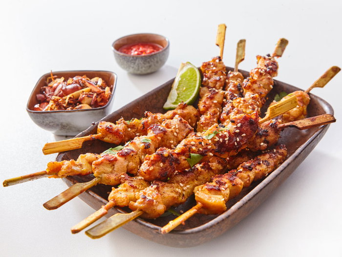 Algon Set-20 Pincho Bambú Agarrador 24 cm (24 Unidades)