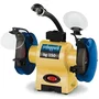 Scheppach Amoladora BG150 Ø 150 mm 370 W con Disco de Desbaste y Acabado, Motor de Inducción