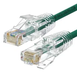 Wp european cabling solution Cable de red Slim Cat. 6A U/UTP 0,5m Verde