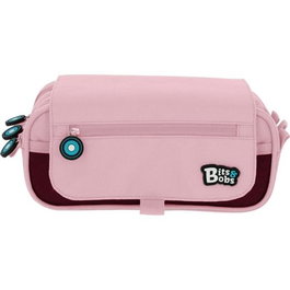 Grafoplás Portatodo Triple C-Solapa Bits&Bobs Rosa Soft Medidas 23x10x10 cm