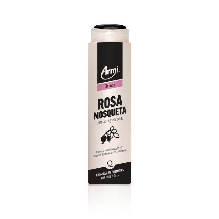 Armi Champú Rosa Mosqueta Regenerante y Nutritivo para Piel y Tejidos Epidérmicos, 225ml Armi Champú Rosa Mosqueta Regenerante y Nutritivo para Piel y Tejidos Epidérmicos, 225ml