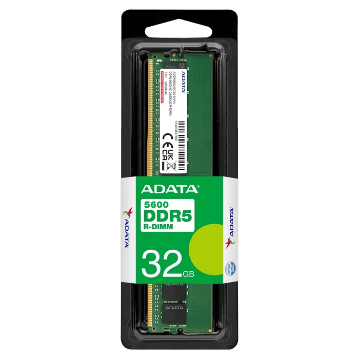 ADATA AD5R560032G20-SHYA 32 GB DDR5 5600 MT/s R-DIMM CL46 ADATA AD5R560032G20-SHYA 32 GB DDR5 5600 MT/s R-DIMM CL46