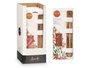 Acorde Set 50 Barras de Incienso con Soporte de Madera Sandalo 12 x 28.5 x 1 cm (Set de 24)