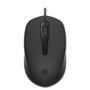 HP Ratón Óptico 150 Negro