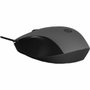 HP Ratón Óptico 150 Negro